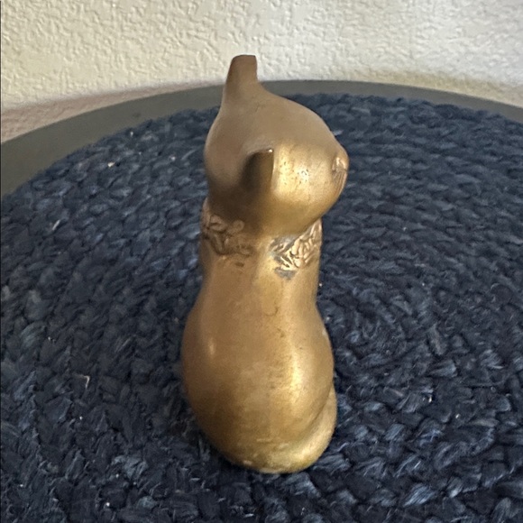 Vintage Brass Cat - Picture 4 of 8